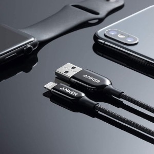 کابل تبدیل USB به LIGHTNING انکر مدل A8823 طول 1.8 متر